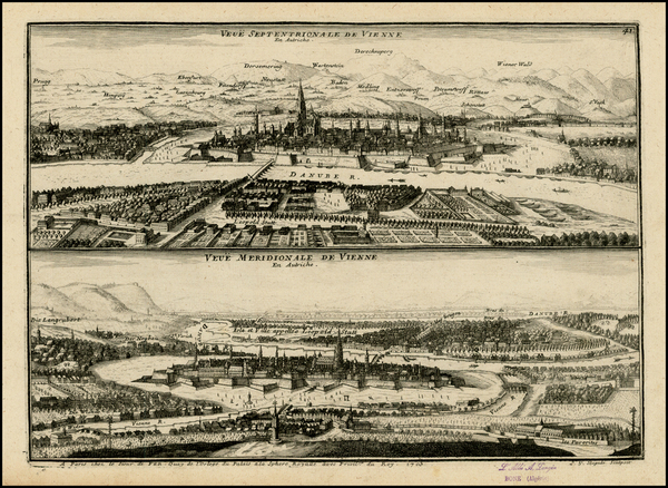 15-Austria Map By Nicolas de Fer