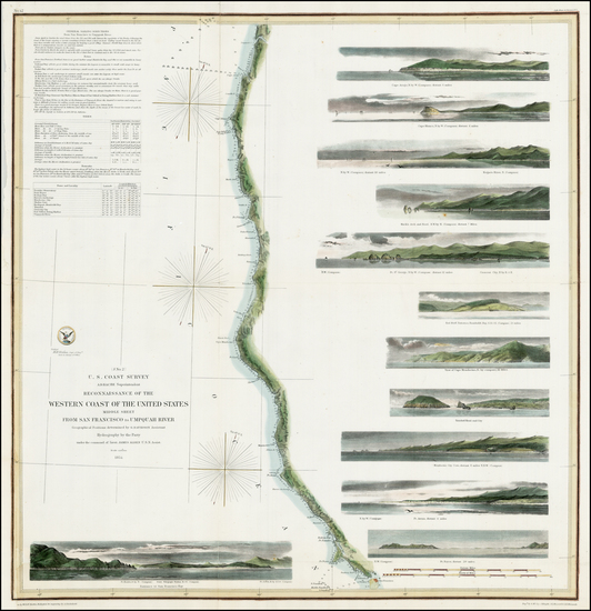 44-California Map By United States Coast Survey