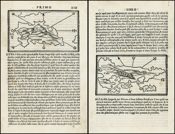 6-Caribbean Map By Benedetto Bordone