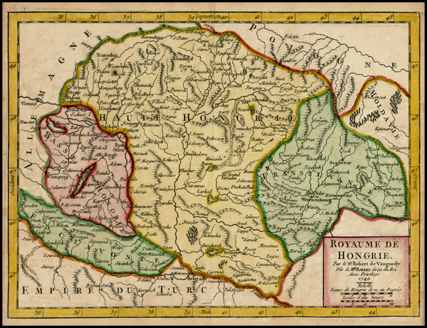 88-Hungary, Romania and Balkans Map By Didier Robert de Vaugondy