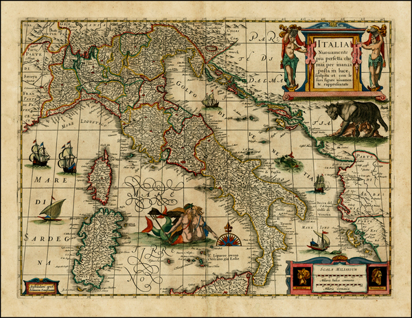 68-Italy and Other Islands Map By Jan Jansson