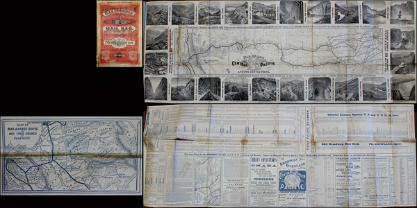 1-Midwest, Plains, Southwest, Rocky Mountains and California Map By Anonymous