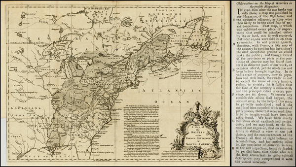 20-United States Map By Gentleman's Magazine