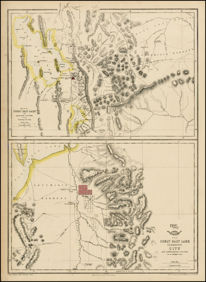 100-Southwest and Rocky Mountains Map By Edward Weller