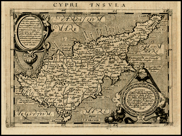 64-Turkey, Balearic Islands and Greece Map By Giovanni Antonio Magini