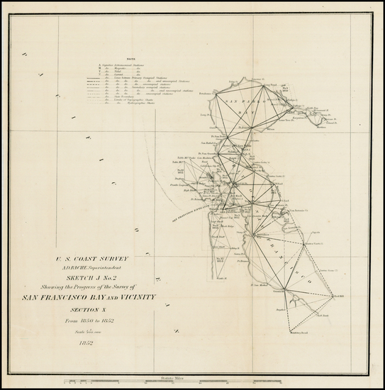 58-California Map By United States Coast Survey