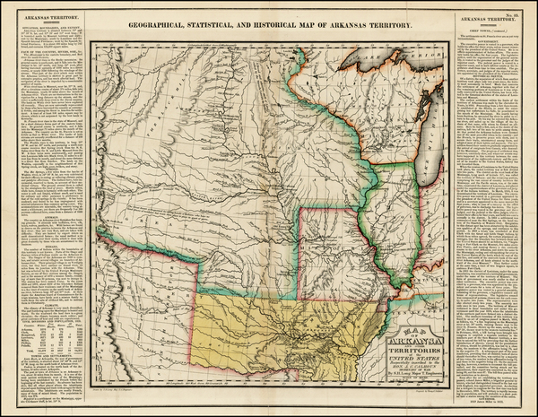 76-Texas, Midwest, Plains, Southwest and Rocky Mountains Map By Henry Charles Carey  &  Isaac 