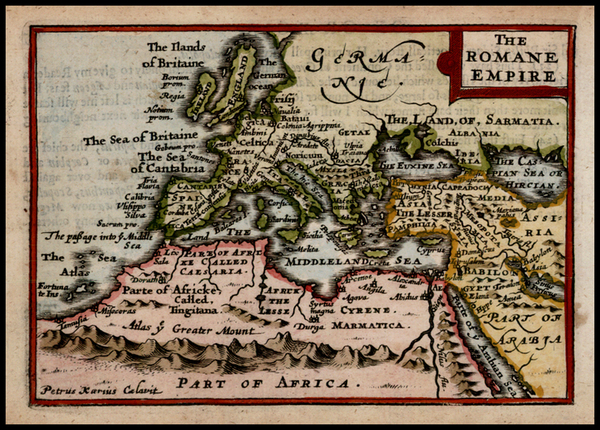 0-Europe, Europe, Italy and Mediterranean Map By John Speed