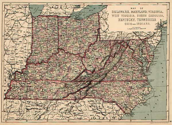 18-Mid-Atlantic Map By J. David Williams