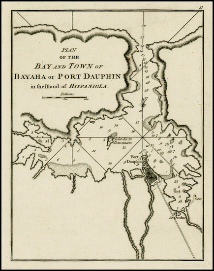 75-Caribbean Map By Sayer & Bennett