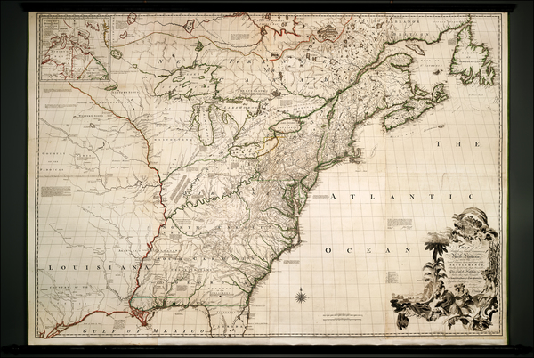 3-United States, New England, Mid-Atlantic, Southeast, Midwest and North America Map By John Mitc