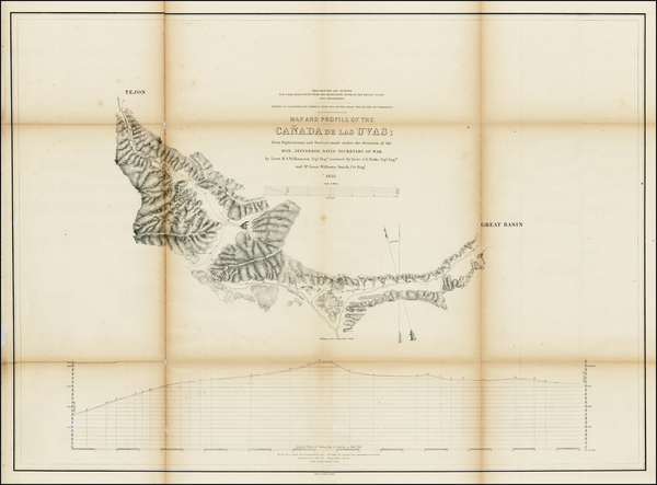 23-California Map By U.S. Pacific RR Survey