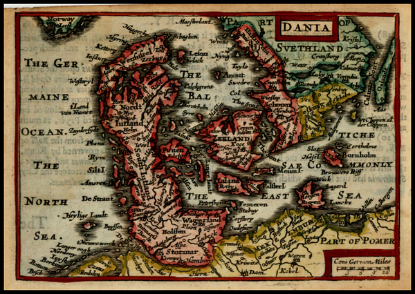 8-Scandinavia Map By John Speed