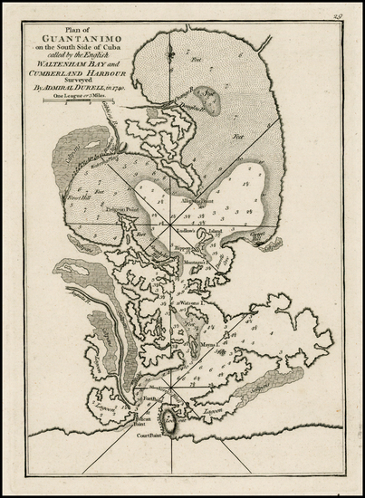 92-Caribbean Map By Sayer & Bennett