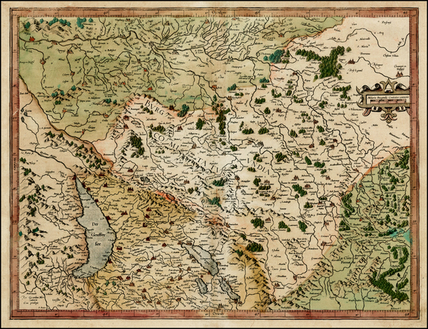 55-France Map By  Gerard Mercator