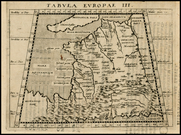 87-Baltic Countries, Scandinavia and Germany Map By Giovanni Antonio Magini