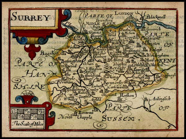 78-British Isles Map By John Speed