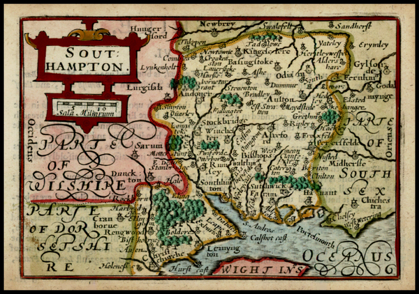 34-British Isles Map By John Speed