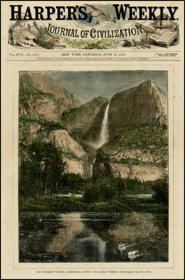 15-California Map By Harper's Weekly