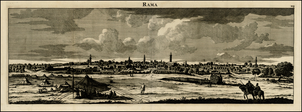 79-Middle East and Arabian Peninsula Map By Cornelis De Bruyn