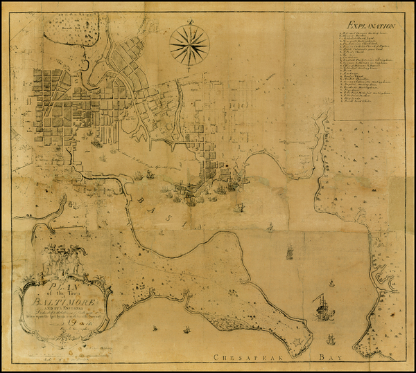 47-Maryland Map By Antoine Pierre Folie