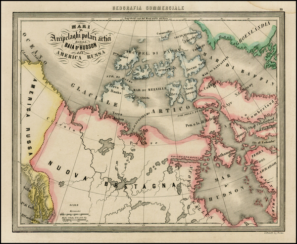 81-Alaska and Canada Map By Francesco Marmocchi