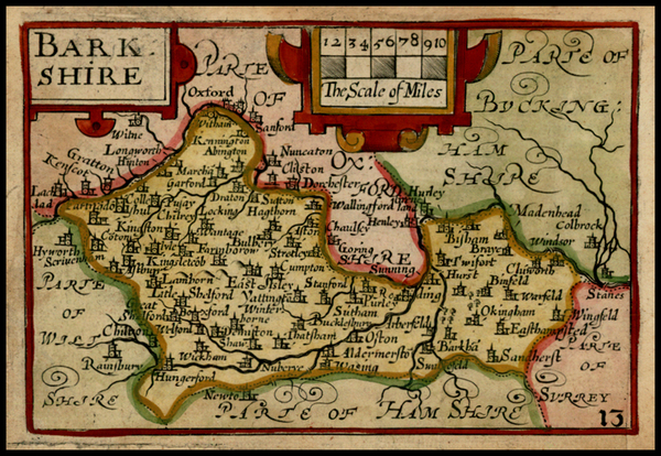 15-British Isles Map By John Speed