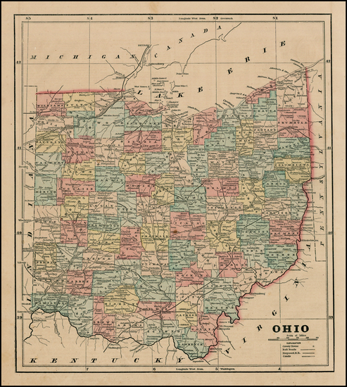 53-Midwest Map By Charles Morse