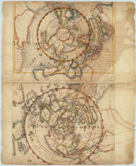 13-World and Polar Maps Map By Anonymous