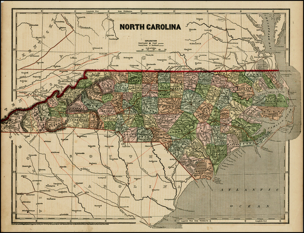 0-Southeast Map By Charles Morse