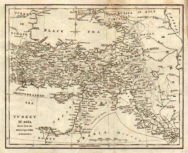 70-Europe, Asia, Turkey & Asia Minor and Balearic Islands Map By Robert Wilkinson