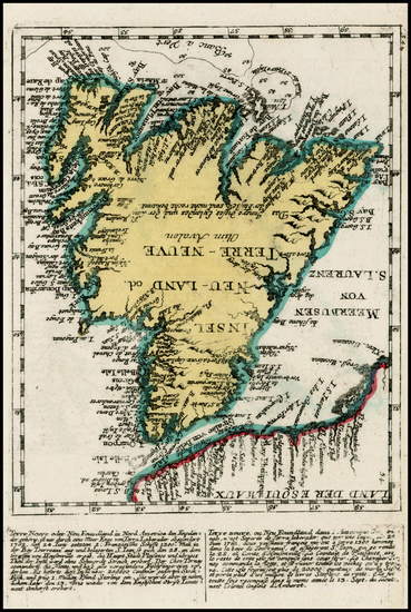 22-Canada Map By Christian Friedrich von der Heiden