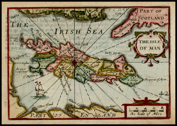 84-British Isles Map By John Speed