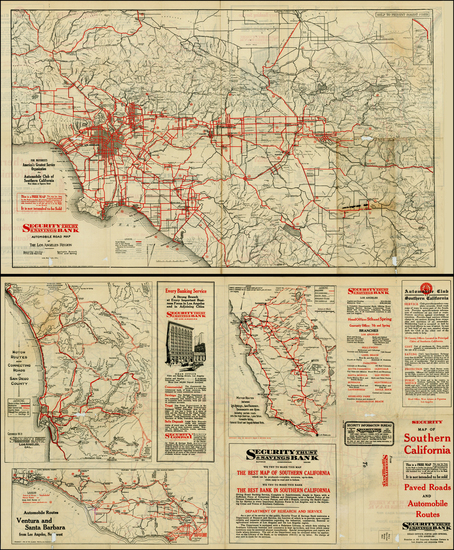 52-California Map By George Clason