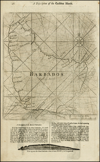 51-Caribbean Map By Mount & Page