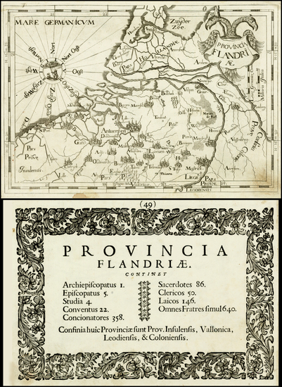 72-Netherlands Map By Johannes A. Montecalerio