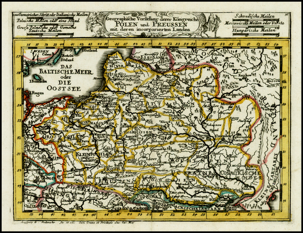 0-Poland, Baltic Countries and Germany Map By Gabriel Bodenehr