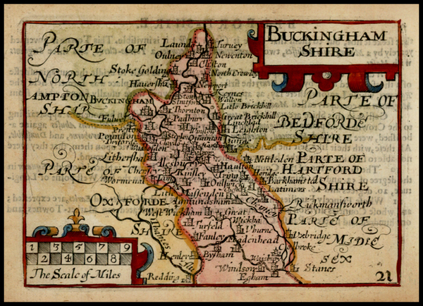 81-British Isles Map By John Speed