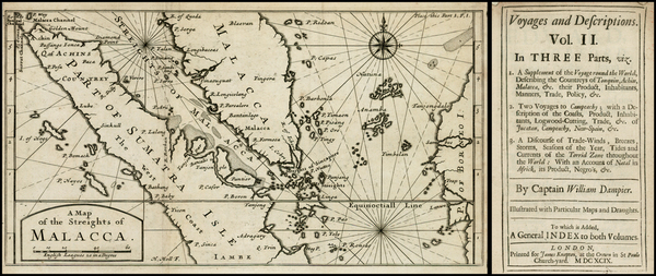 36-Southeast Asia Map By Herman Moll