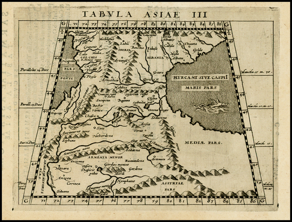 0-Central Asia & Caucasus Map By Giovanni Antonio Magini