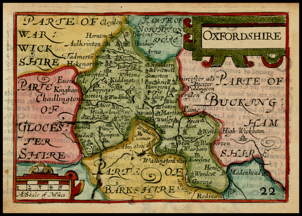 32-British Isles Map By John Speed