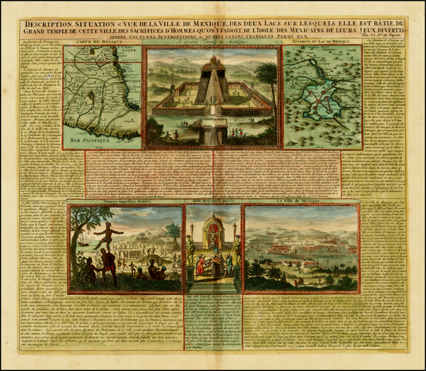 26-Mexico Map By Henri Chatelain