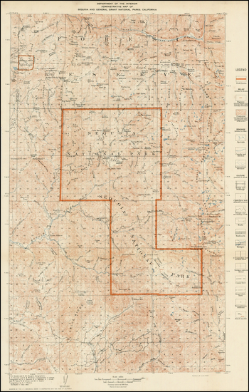 66-California Map By United States Department of the Interior