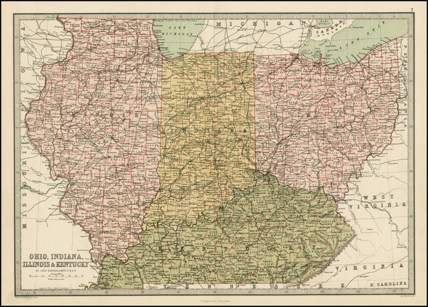 59-Mid-Atlantic Map By T. Ellwood Zell