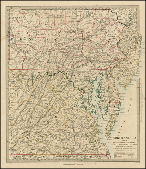 86-Mid-Atlantic and Southeast Map By SDUK