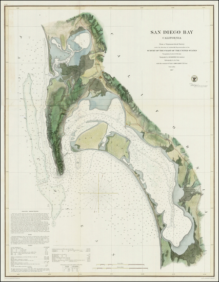 25-California Map By United States Coast Survey