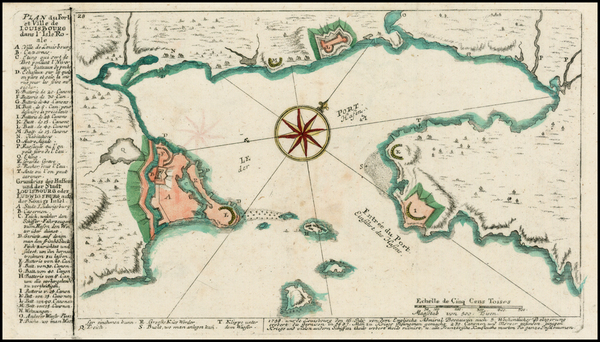 17-Canada Map By Christian Friedrich von der Heiden