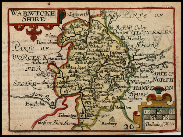 86-British Isles Map By John Speed