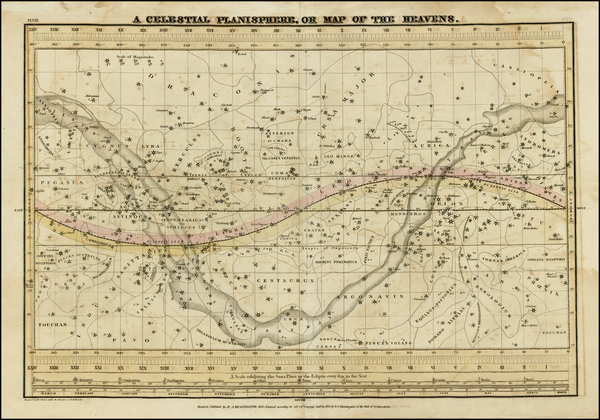 40-Celestial Maps Map By Elijah J. Burritt