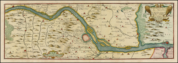 8-Austria Map By Nicolas de Fer